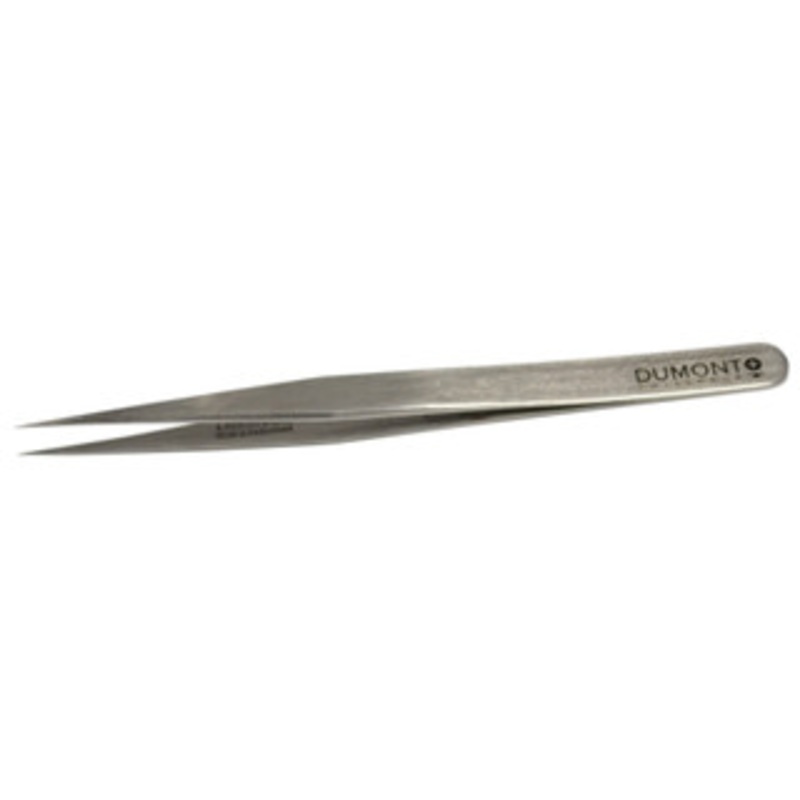 Grobet Swiss Pattern Tweezer, Dumont Brand, Pattern #1, Carbon - 57.200