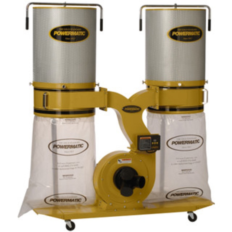 Powermatic PM1900TX-CK1 Dust Collector, 3 HP, 1-Phase, 230V, 2-Micron Canister Kit - PM9-1792072K