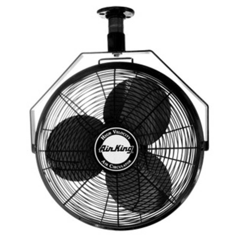 Air King Ceiling Mount Fan, 18 1/6 HP - AK9718
