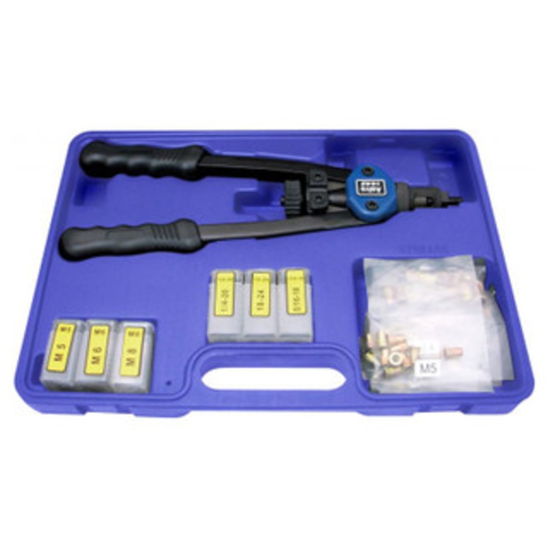 Astro Pneumatic 13 Nut/Thread Setting Hand Riveter Kit - 1442-1
