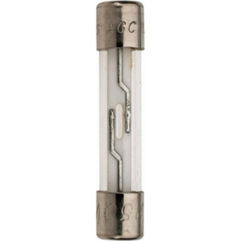 Bussmann 250 VAC, 32 VDC, 0.01 Amp, Fast-Acting Miniature Glass Fuse 1-1/4 OAL, 10 at 125 V kA Rating, 1/4 Diam AGC-1/200 - 84660711