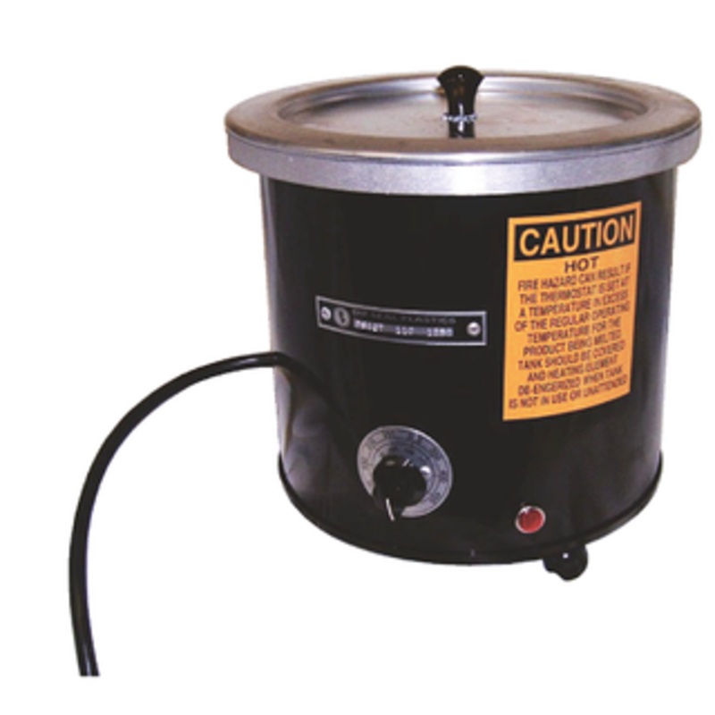 Dip Seal 4 Quart Size, 1250 Watts, Round Melting Pot, 8 Diameter x 5 Depth Dip Area - DS4QT