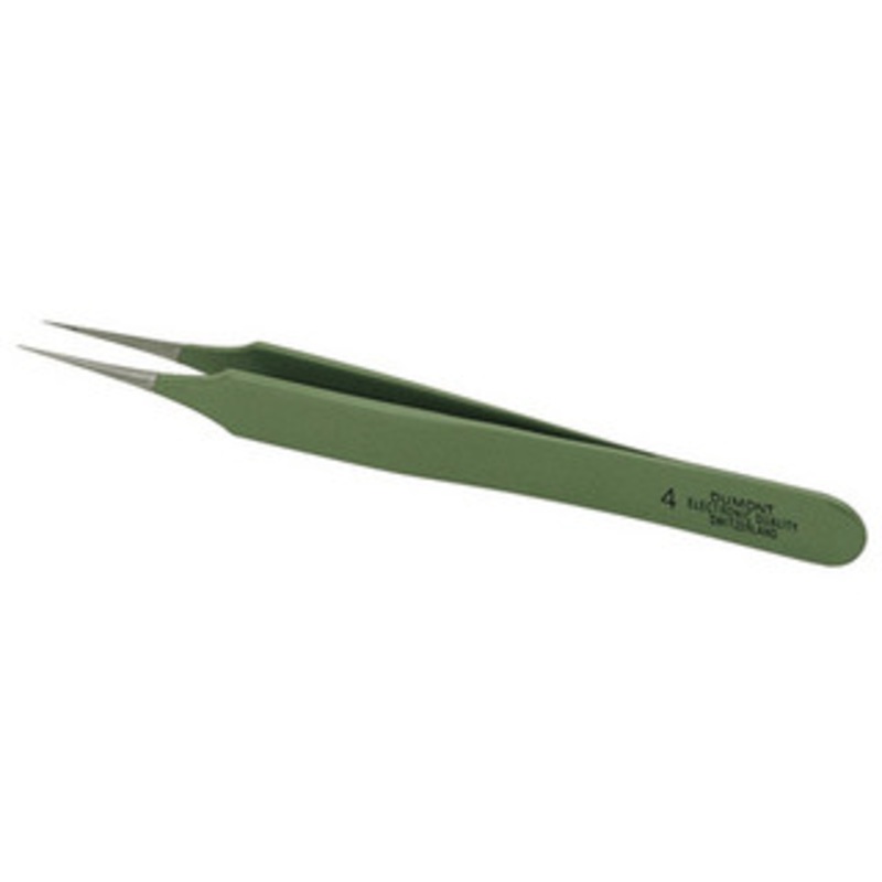 Dumont Electronic & Jeweler Tweezers 0304-4-CO, Style 4 - 98-174-6