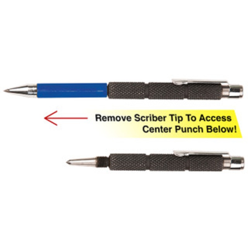 Fowler 2 In 1 Scriber & Center Punch - 52-500-060