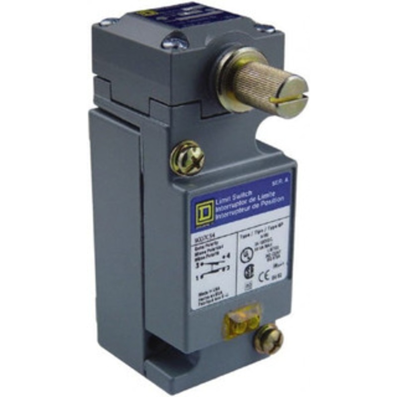 Square D SPDT, NC/NO, 600 Volt, Screw Terminal, Roller Lever Actuator, General Purpose Limit Switch 9007C54A - 69658755