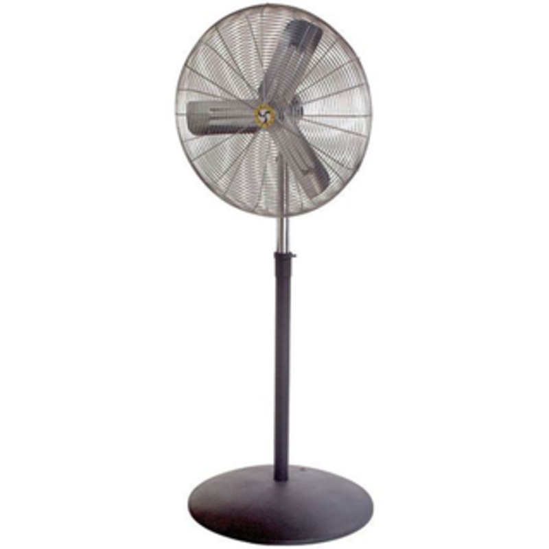 Airmaster 30 Blade 1/4HP 115V Industrial Non-Oscillating Pedestal Fan - 71586