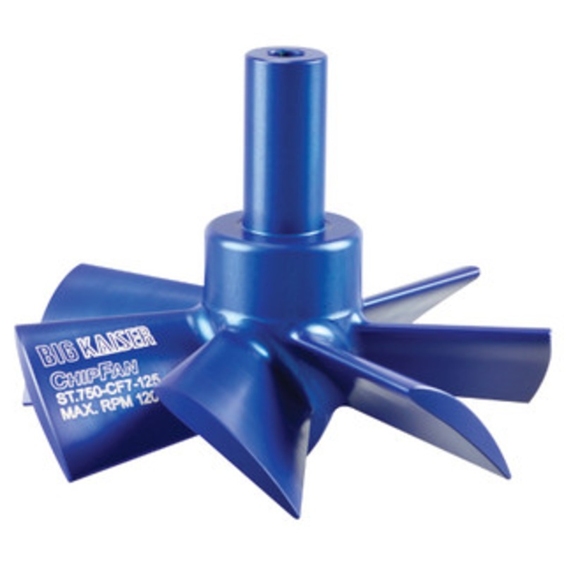 Big Kaiser Chip Fan, Chip and Coolant Cleaning Without Stopping Production - ST.750-CF125