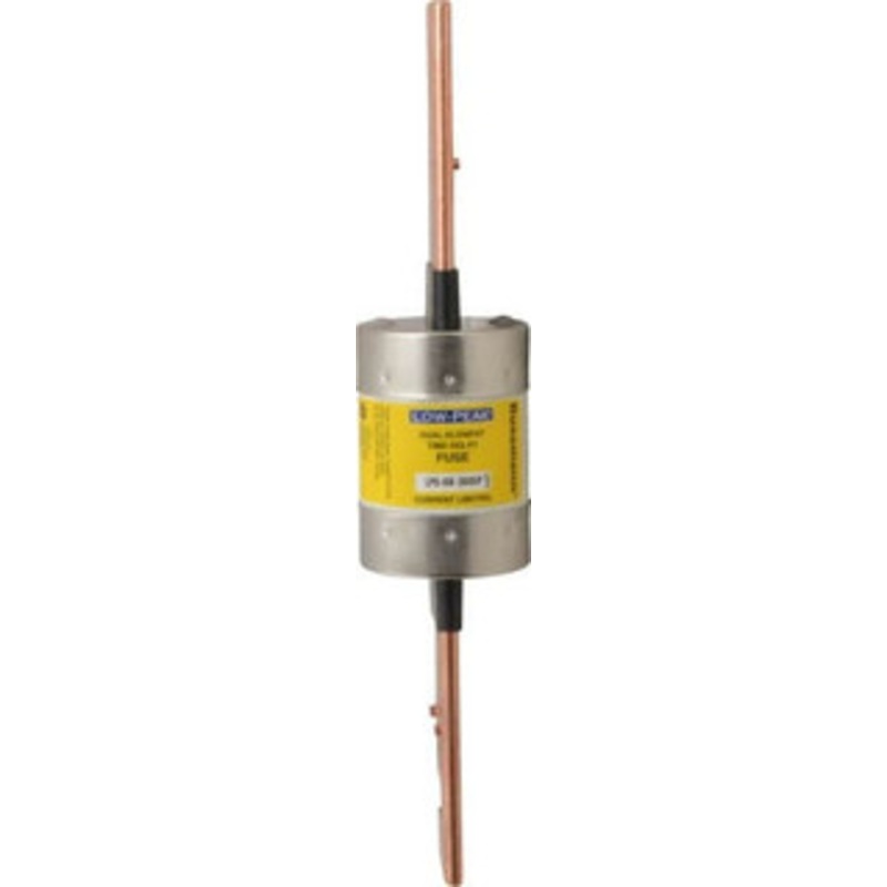 Bussmann 300 VDC, 600 VAC, 300 Amp, Time Delay General Purpose Fuse Bolt-on Mount, 11-5/8 OAL, 100 at DC, 300 at AC (RMS) kA Rating, 2-9/16 Diam LPS-RK-300SP - 74973314