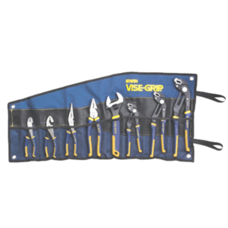 Irwin 8 Piece Mixed Plier & Wrench Set - 2078712