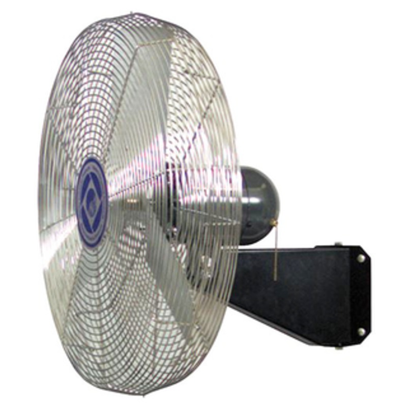 Marley 24 Blade 1/4HP Oscillating Wall Mount Industrial Air Circulator - 24ACW-OU