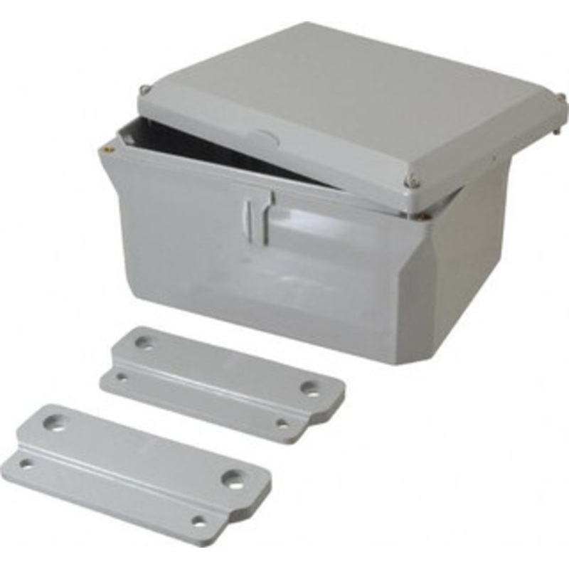 Thomas & Betts NEMA 1, 2, 3, 4, 12, 3S, 3SX, 3X, 4X Polycarbonate Standard Enclosure with Screw Flat Cover 6 Wide x 8 High x 4 Deep, Impact Resistant NS864 - 54090071