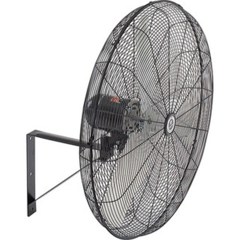 TPI 30 Blade 1/4HP 120V Non-Oscillating Wall Mount Fan - CACU 30-W