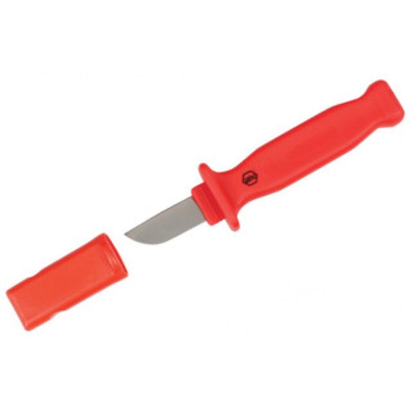 Wiha Insulated Cable Stripping Knife, 50mm Blade - 15000