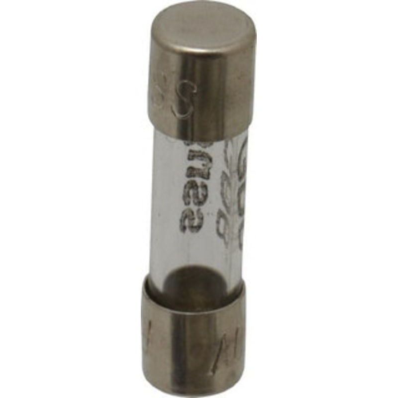 Bussmann 250 VAC, 32 VDC, 0.08 Amp, Fast-Acting Miniature Glass Fuse 20mm OAL, 5mm Diam GDB-80MA - 84680933