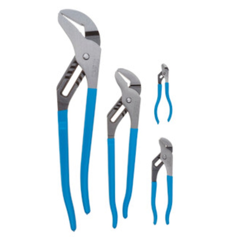 Channel Lock 4 Piece Pros Choice Tongue & Groove Pliers Set, PC-1  - CHAPC1