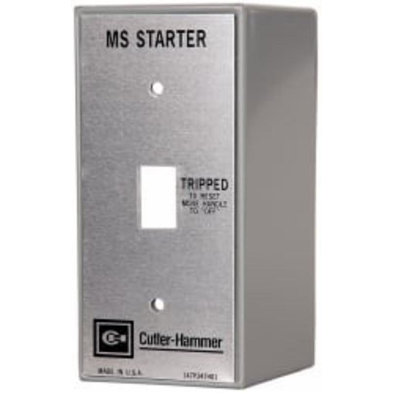Eaton Cutler-Hammer Starter NEMA 1 Enclosure Cover For Use with Manual Motor Control Single Phase Starters MS1CN - 01259761