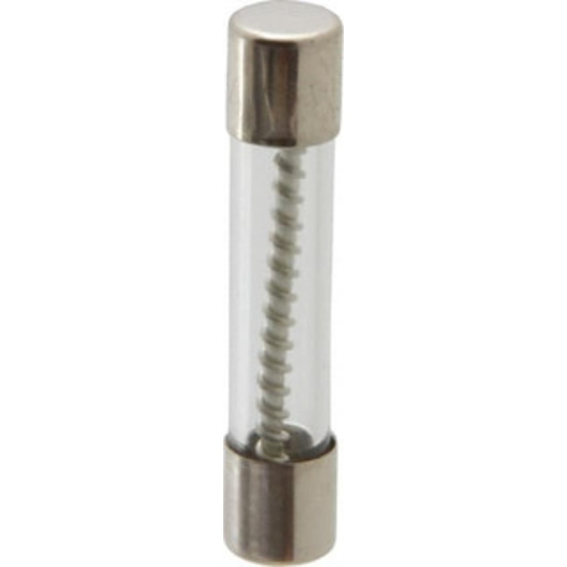 Bussmann 32 VAC/VDC, 12 Amp, Time Delay Miniature Glass Fuse 1-1/4 OAL, 1/4 Diam MDL-12-R - 74680778