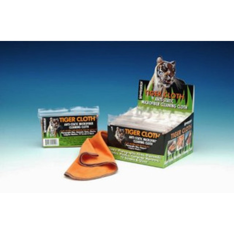 Kinetronics Anti-Static Tiger Cloth, 10 Pack - ASC-BP/10