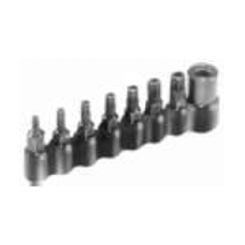 Lisle 8 Pc. Tamper Resistant Torx Socket set - LIS26000