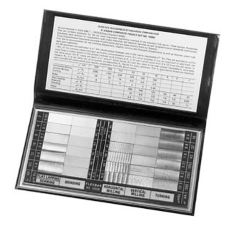 Flexbar Composite Set of Roughness Standards with NIST Long Form Cert - 16008-CAL