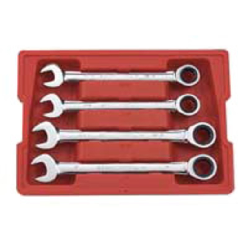GEARWRENCH 4 Piece SAE Large Combination Ratcheting Wrench Set - KD9309