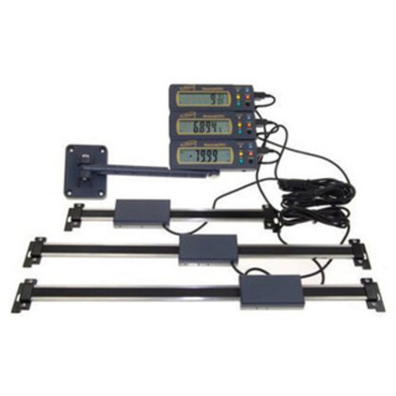 iGaging 3 Piece Set 6-12-24 Absolute Digital Readout DRO w/ Remote Reading - 35-833-P