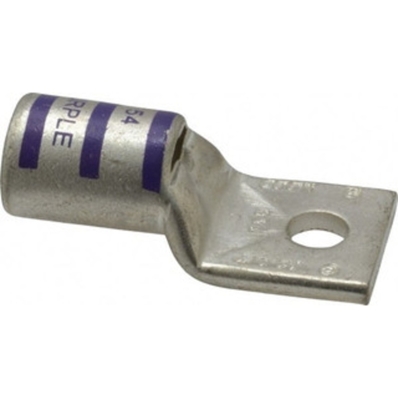 Thomas & Betts 4/0 AWG Noninsulated Compression Connection Square Ring Terminal 5/16 Stud, 2.13 OAL x 1.03 Wide, Tin Plated Copper Contact 54168 - 54056833