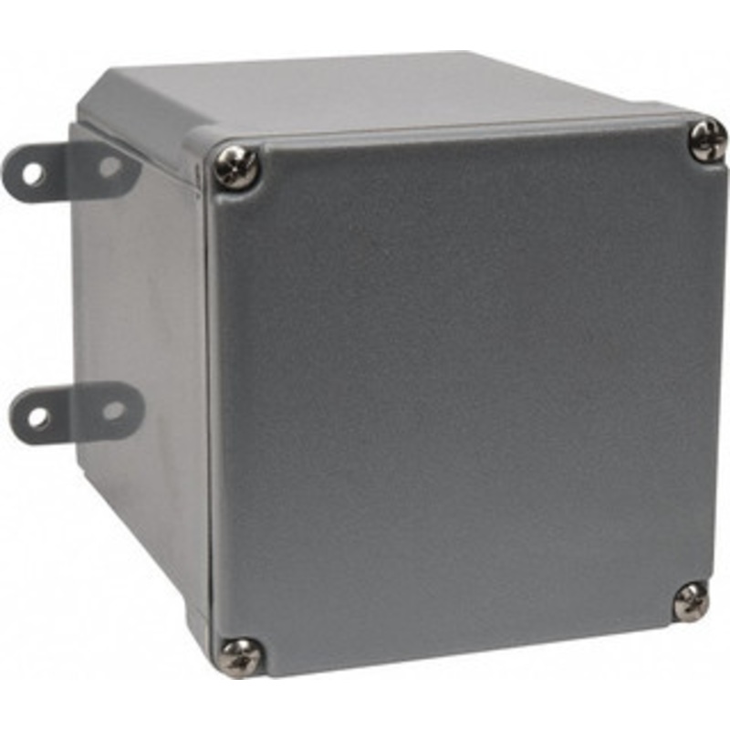Thomas & Betts NEMA 4, 4X, 6P PVC Junction Box Enclosure with Screw Flat Cover 4 Wide x 4 High x 4 Deep, Corrosion Resistant E987N - 54088109