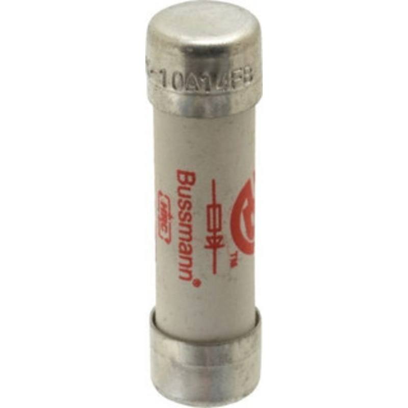 Bussmann 250 VAC/VDC, 10 Amp, Fast-Acting Semiconductor/High Speed Fuse 50.8mm OAL, 200 (RMS), 50 at DC kA Rating, 9/16 Diam FWX-10A14F - 75784322