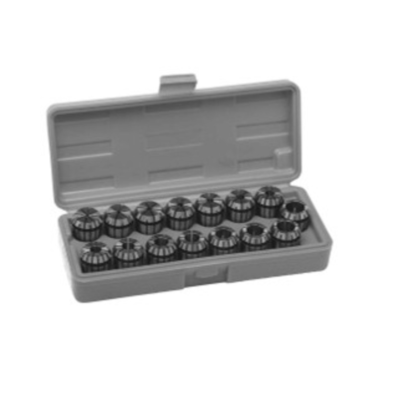 GS Tooling ER16 Inch 11 Piece Collet Set, 1/16 - 3/8 x 32nds - 337-440