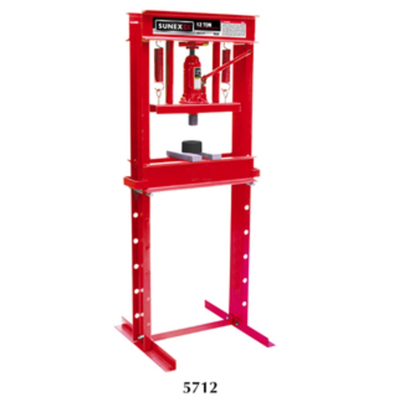 Sunex Manual Shop Press 12 Ton - 5712