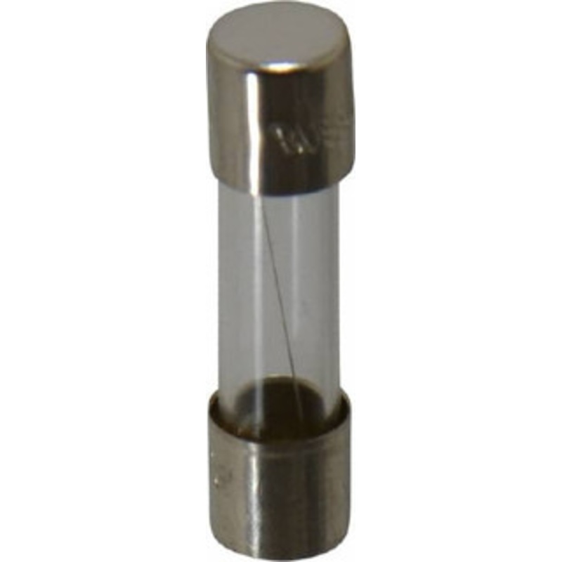 Bussmann 250 VAC, 32 VDC, 2.5 Amp, Fast-Acting Miniature Glass Fuse 20mm OAL, 10 at 125 V kA Rating, 5mm Diam GMA-2.5-R - 71917785
