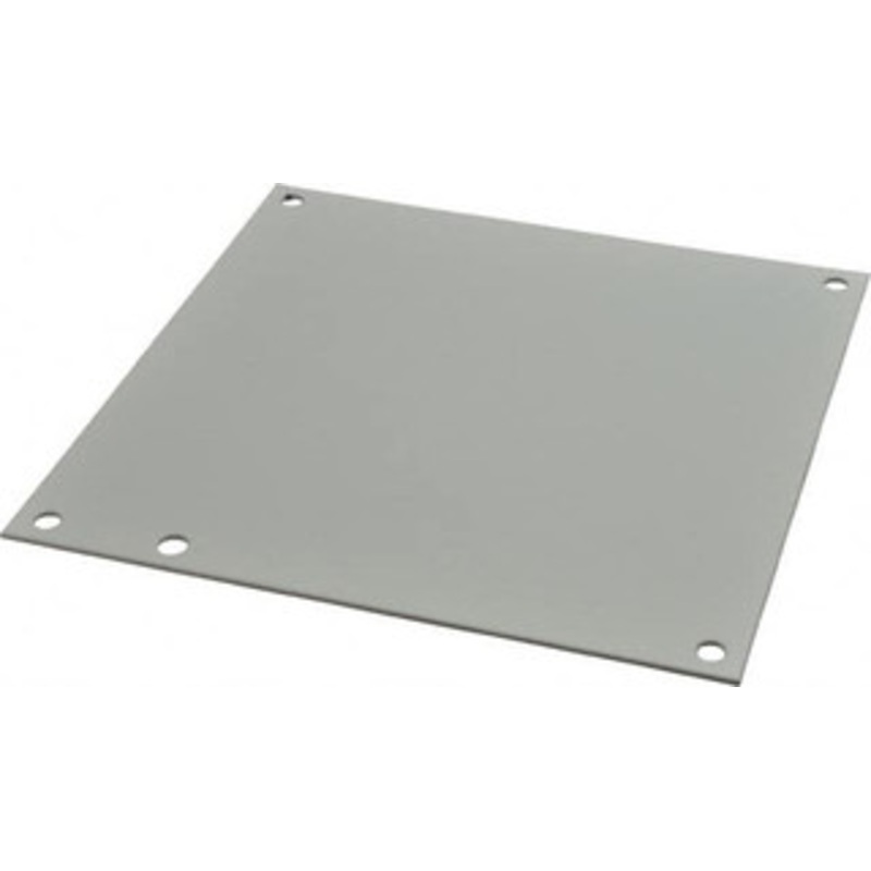 Cooper B-Line 6-7/8 OAW x 6-7/8 OAH Powder Coat Finish Electrical Enclosure Nonperforated Panel 8 x 8 Box, 14 Gauge Steel, Use with 884-12CHC/884-12CHSC/884-12LC/884-12SC/886-12CHC/886-12CHSC 78205179330 - 60614922