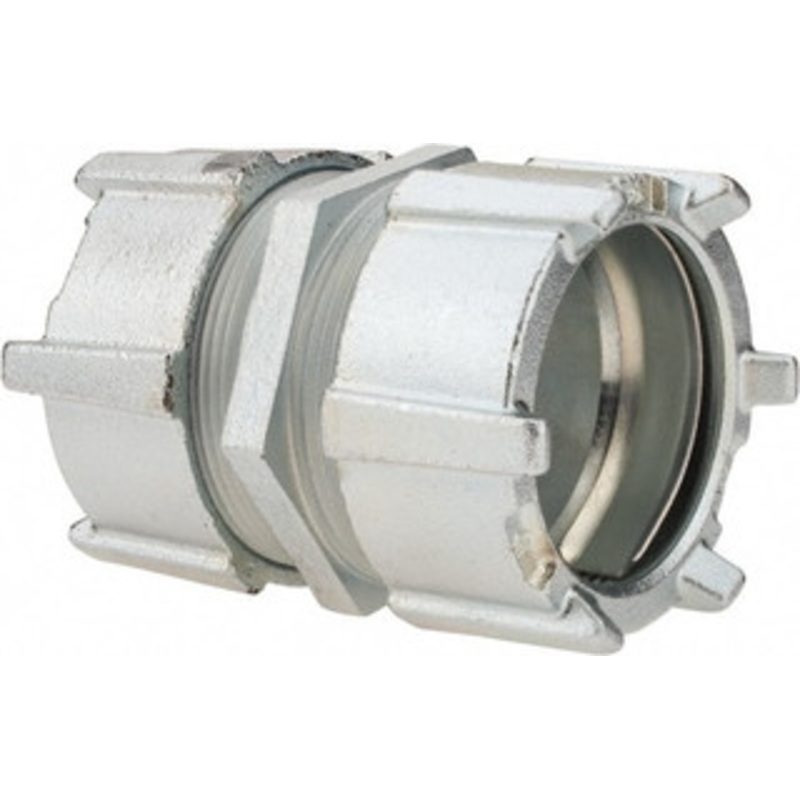 Thomas & Betts 2-1/2 Trade Rigid/Intermediate (IMC) Conduit Coupling Malleable Iron, Noninsulated, Compression Connection 8720 - 54060868