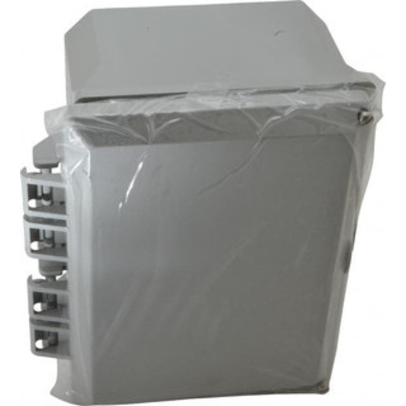 Thomas & Betts NEMA 1, 2, 3, 4, 12, 3S, 3SX, 3X, 4X Polycarbonate Standard Enclosure with Hinge Flat Cover 6 Wide x 8 High x 4 Deep, Impact Resistant NJ864 - 54089388