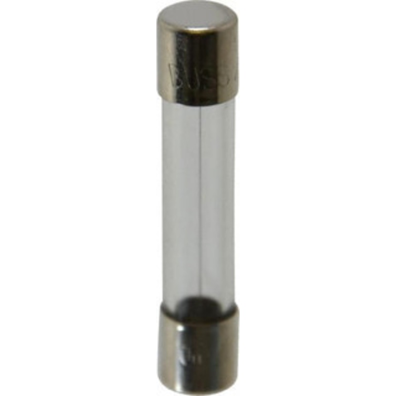 Bussmann 250 VAC, 32 VDC, 2.5 Amp, Fast-Acting Miniature Glass Fuse 1-1/4 OAL, 10 at 125 V kA Rating, 1/4 Diam AGC-2-1-2-R - 71922645