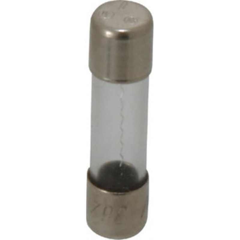 Ferraz Shawmut 125 VAC, 3 Amp, Fast-Acting Miniature Glass Fuse Clip Mount, 1 OAL, 10 at AC kA Rating, 1/4 Diam GGX3-MSC - 54010145