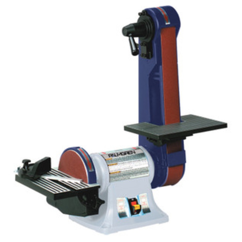 Palmgren Combination 2 x 42 Belt, 6 Disc Bench Finishing Machine - 81061