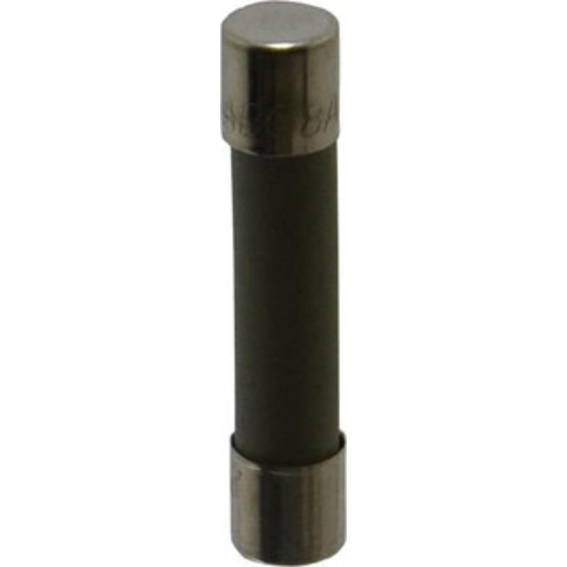 Bussmann 125 VDC, 250 VAC, 8 Amp, Fast-Acting Miniature Ceramic Fuse 1-1/4 OAL, 10 at 125 V kA Rating, 1/4 Diam ABC-8-R - 71922488