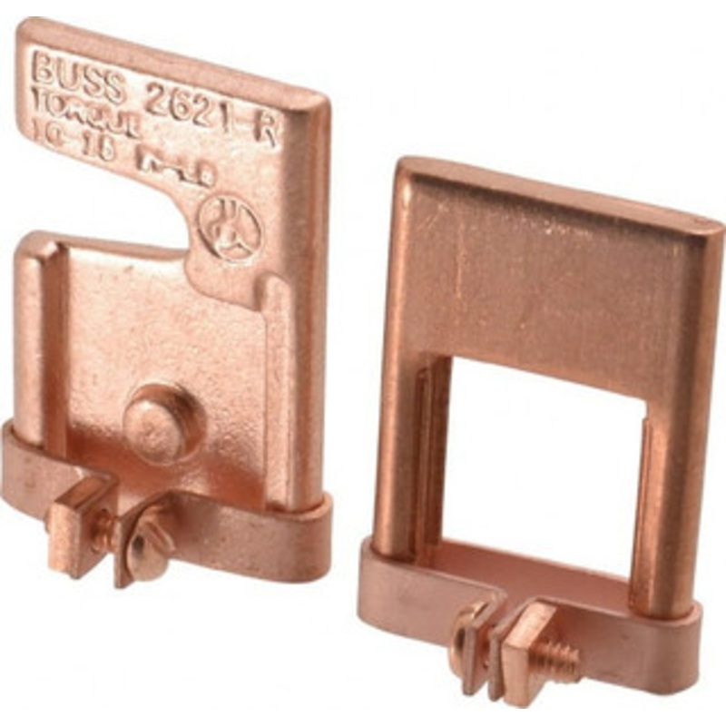 Bussmann R Class, 250 VAC, 100 Amp, Fuse Reducer 200 Holder Amp, CSA Class 6225-01 File 47235 Certified, UL Listed Guide IZZR File E12853 NO.2621-R - 74681065