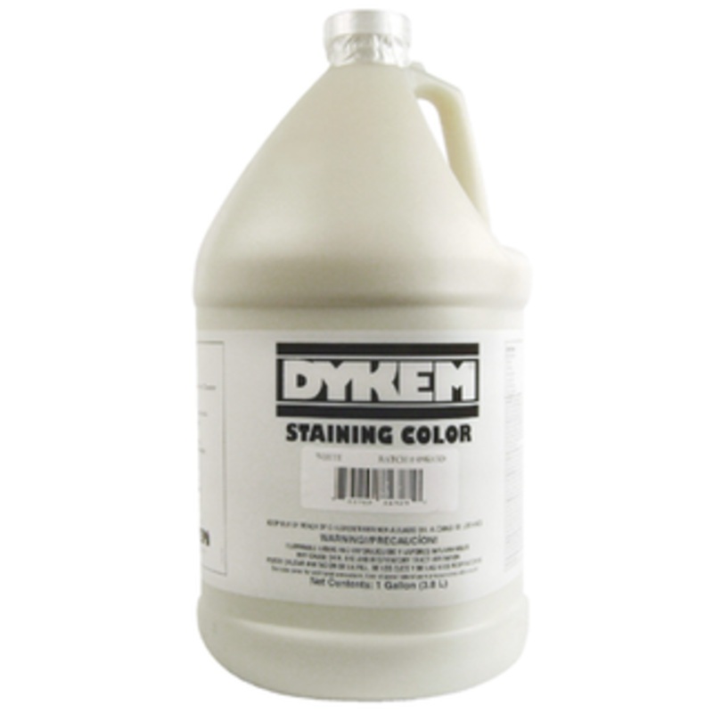 Dykem Staining Color, White 1 Gallon Container - 81727