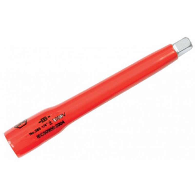 Wiha Insulated Extension Bar, 1/4 x 100mm - 12855