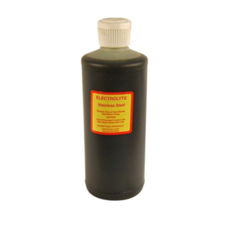 Etch-O-Matic Electronic Marking System Refill, All Steel Electrolyte (16 oz. bottle)