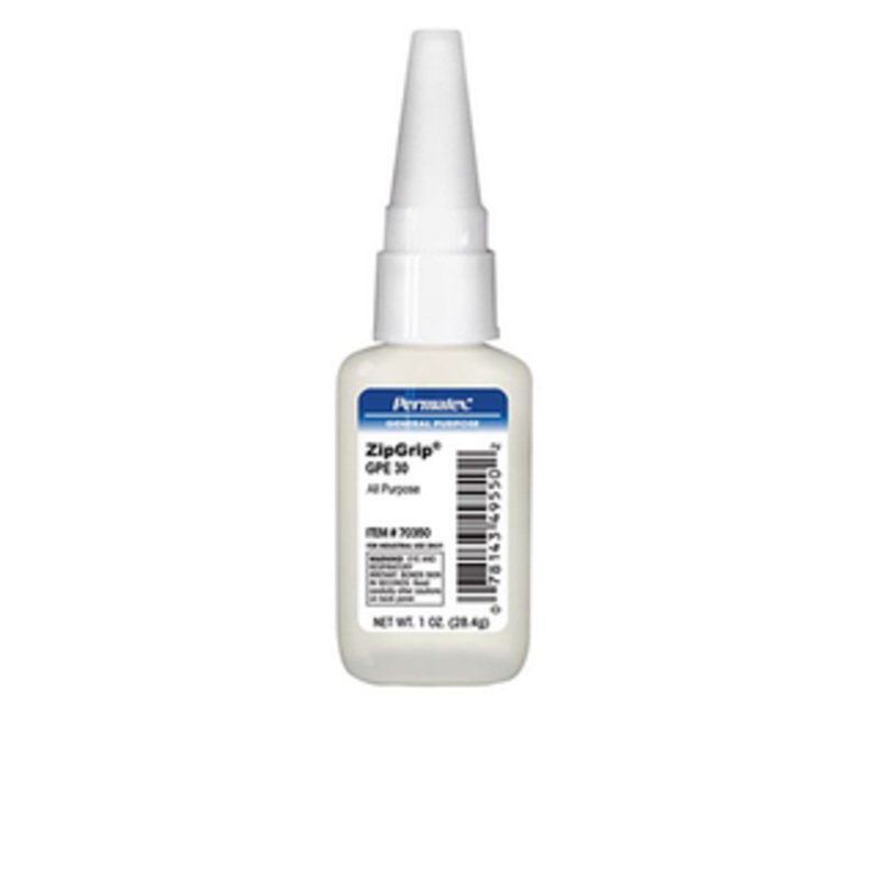 Permatex 1 oz. ZipGrip GPE 30 Industrial Grade Super Adhesive - 70450