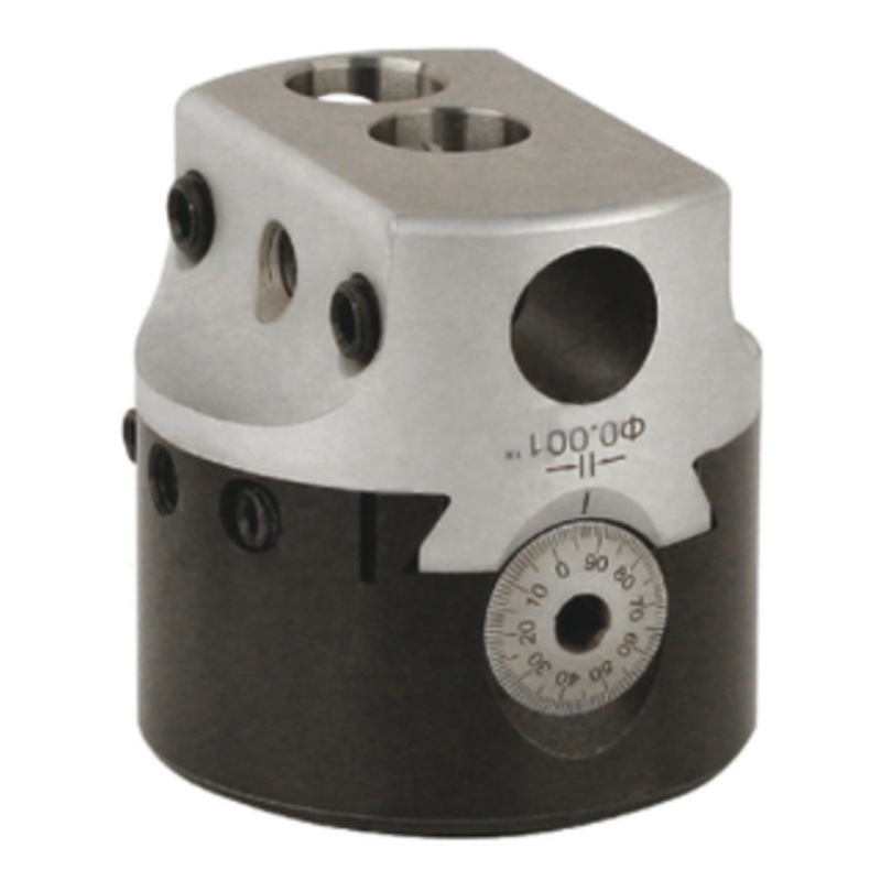 Precise 3 Round Boring Head, 1-1/2-18 Thread Back, OAL 3-3/8 - BHL-203