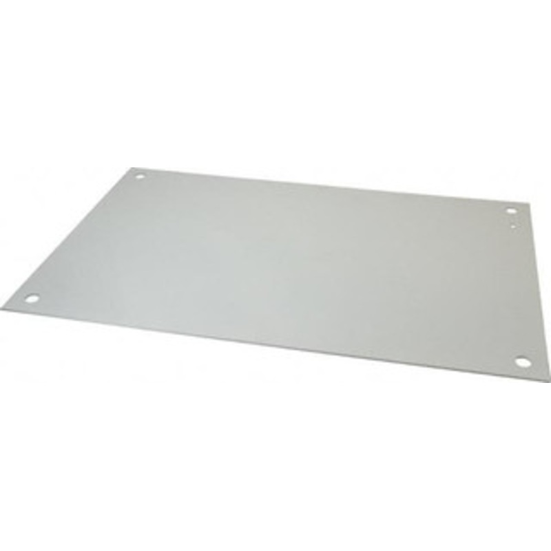 Cooper B-Line 13 OAW x 21 OAH Powder Coat Finish Electrical Enclosure Nonperforated Panel 24 x 16 Box, 12 Gauge Steel, Use with 24166-12/24168-12 78205170328 - 60614773