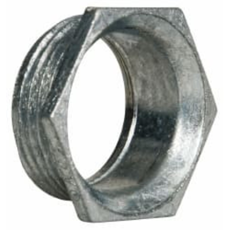 Crouse-Hinds 1 Trade Rigid/Intermediate (IMC) Conduit Nipple Die Cast Zinc, Noninsulated, Threaded Connection 52D - 04560447
