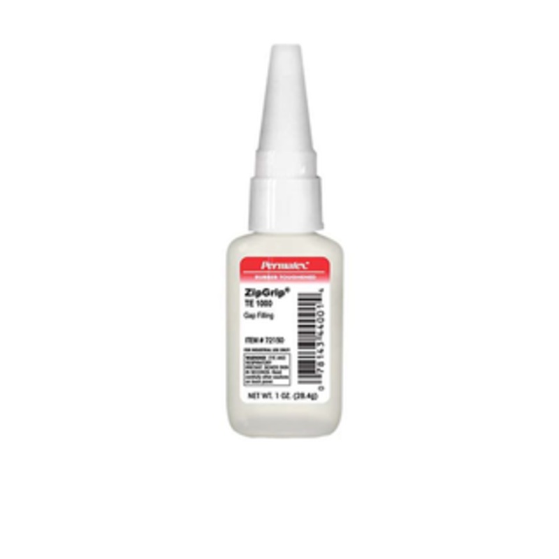 Permatex 1 oz. ZipGrip TE 1000, HV 1200 Industrial Grade Super Adhesive - 44001