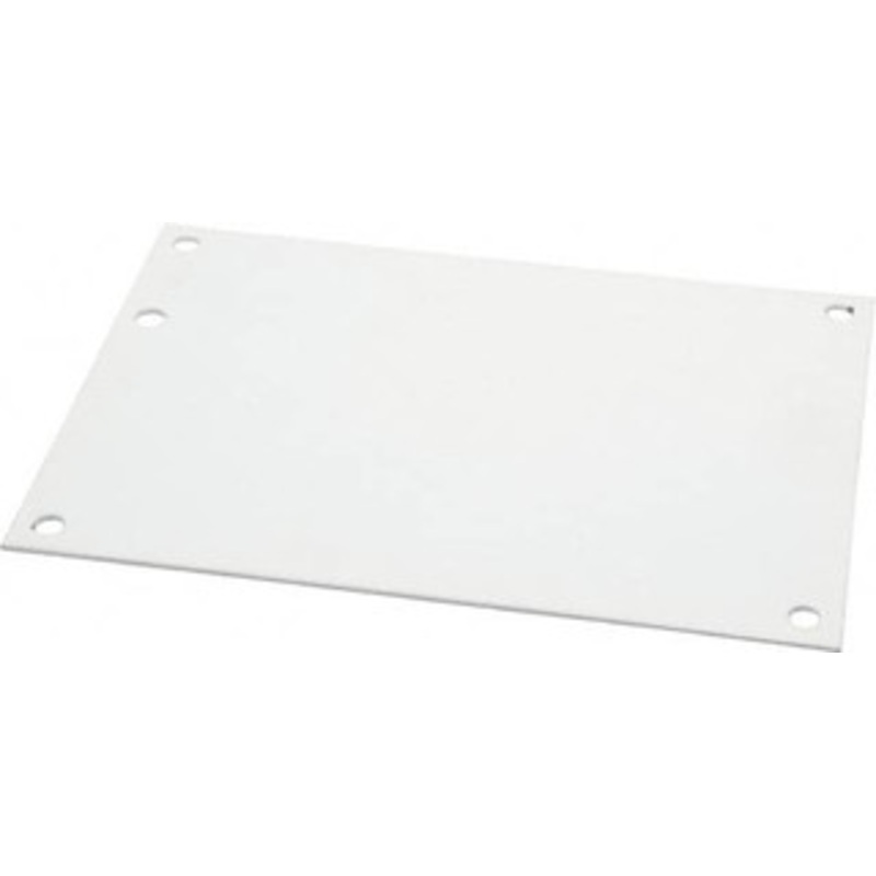Cooper B-Line 4-7/8 OAW x 6-7/8 OAH Powder Coat Finish Electrical Enclosure Nonperforated Panel 8 x 6 Box, 14 Gauge Steel, Use with 863.5-12CHC/863.5-12CHQRC/863.5-12LC/863.5-12SC/864-12CHSC/864-FTC/866-12CHC/866-12CHSC 78205179320 - 60614914