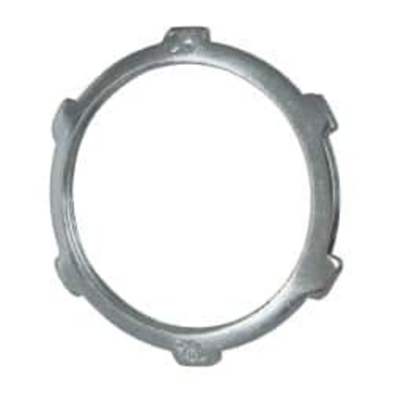 Crouse-Hinds 1-1/2 Trade Rigid/Intermediate (IMC) Conduit Locknut Steel, Noninsulated, Threaded Connection 15X - 04784914